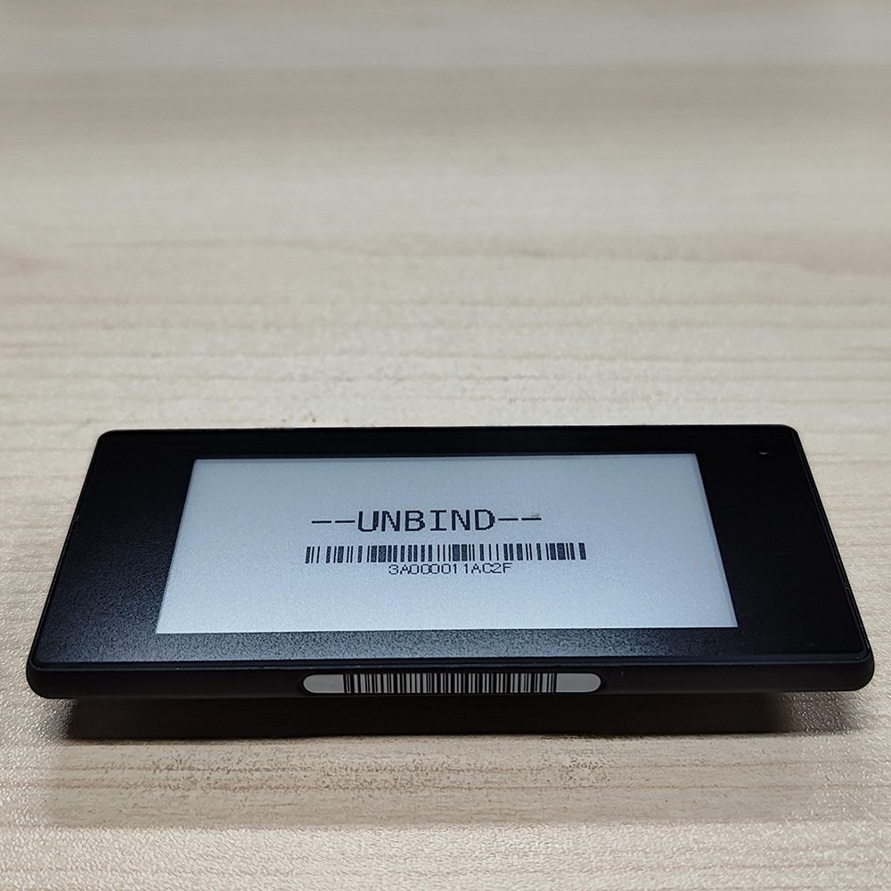 Black Shell 2.66 Inch Electronic Shelf Label
