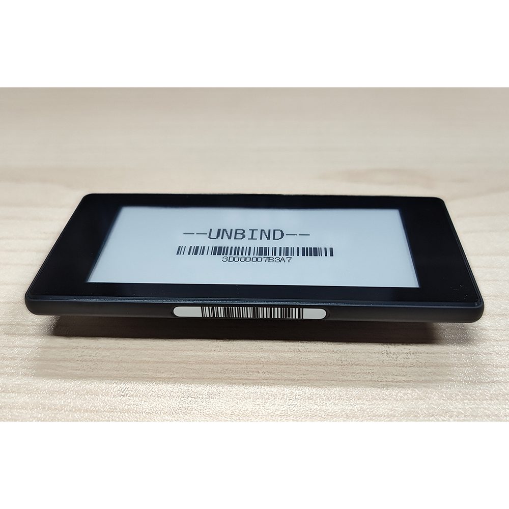 Black Shell 2.9 Inch Electronic Shelf Label