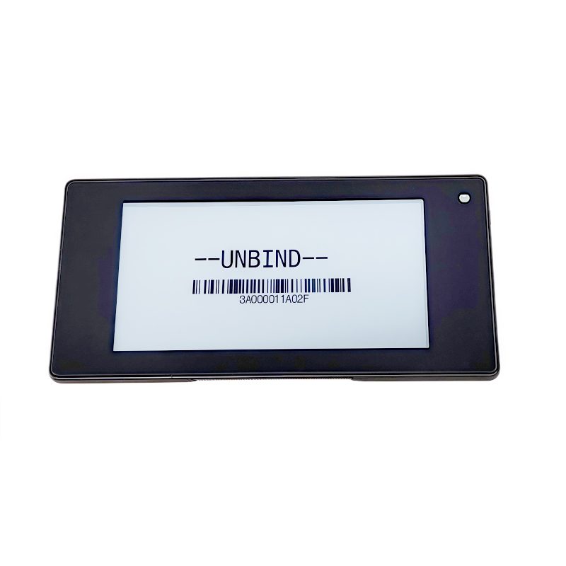 Black Shell 2.66 Inch Electronic Shelf Label