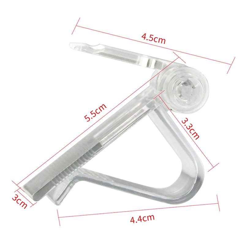 Digital Shelf Label Vertical Clip For Flat Surface