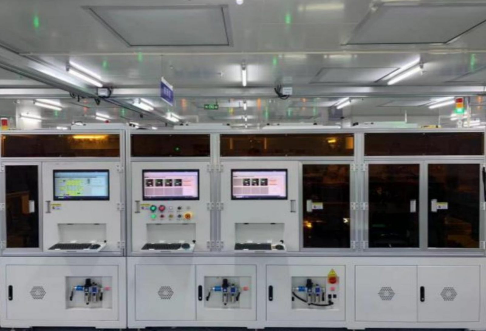 Automated optical inspection of e-paper display modules
